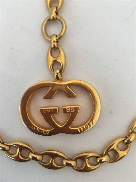 mini gucci link chain gold plated